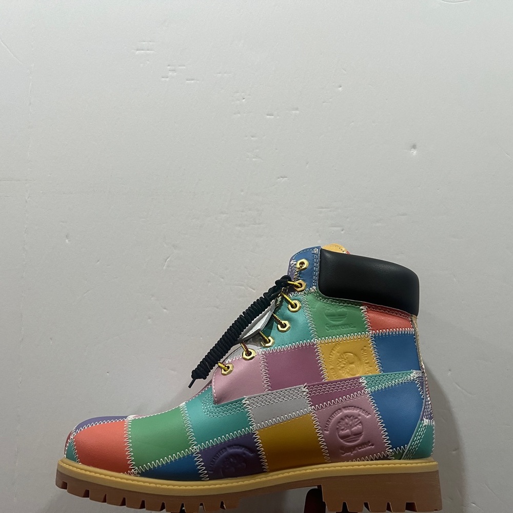 Timberland x Supreme, Mid Lace Waterproof Boot, TB 0A5TBZA6B, Patchwork - Picture 15 of 16